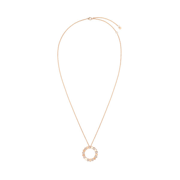 Bee De Chaumet Medium Rose Gold and Diamond Pendant